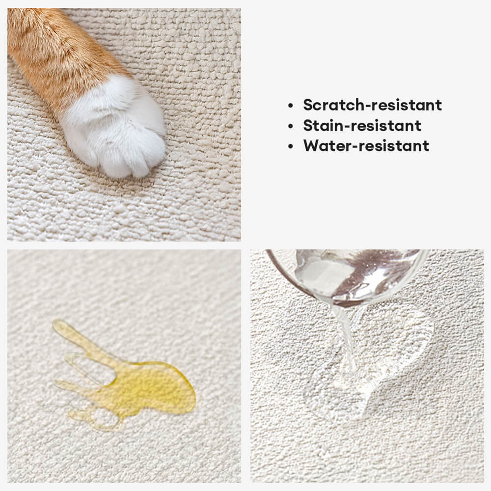 Water-repellent Teddy Fleece Non-Slip Straight Outdoor Sofa Cover