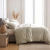 Comfortable Luxury Sateen 100% Bamboo Duvet Cover Bed Sheet Set