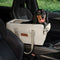 Deluxe Faux Leather Safety Center Console Pet Car Seat and Carrier - Urban Voyager
