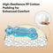 Ultra Plush Corduroy Anti-Anxiety Donut Dog Bed