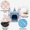 Cozy Orthopedic Kids Indoor Play Castle Bed Dog Tent Bed - Fairytale Dreamland