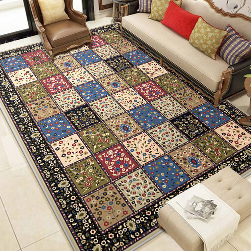 Vintage Print Pet Carpet