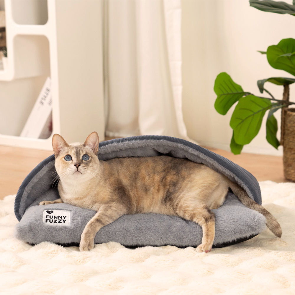 Sac de couchage pour chiot extrêmement doux et pelucheux, lit pour chien