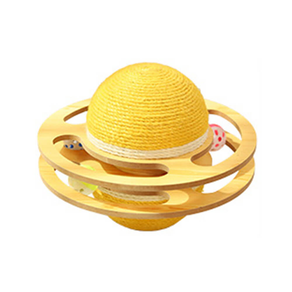 Sisal Scratching Ball Interactive Cat Toy