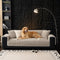 One-Piece Cozy Flannel Sofa Protection Non-Slip Outdoor Sofa Cover