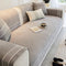 Chenille Jacquard Wide Edge Design Scratch-Resistant Sofa Cover