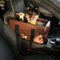 Portable Travel Faux Leather Waterproof Center Console Pet Car Seat