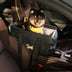 Portable Travel Faux Leather Waterproof Center Console Pet Car Seat