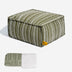 Sustainable Storage Pouf Ottoman & Dog Bed - Funnyfuzzy SnugNest