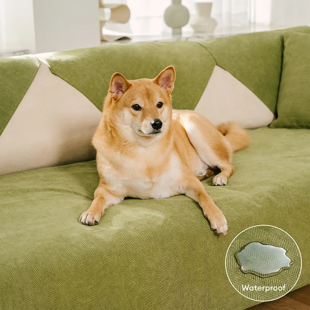 Waterproof All-season Stain-resistant Durable Sofa Covers - Retro
