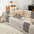 Geometric Pattern Multi-Color Sofa Cover - Modern Design for a Stylish Home