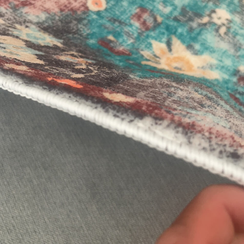 Washed Imitation Cashmere Rug