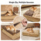 Fluffy Warm Detachable Orthopedic Dog Bed- Checker Cocoon