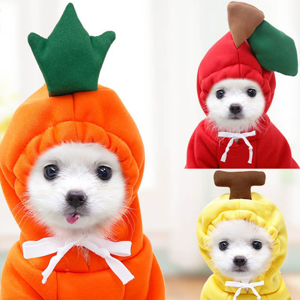 Funny Small & Medium-sized Dog Fruit Animals Pet Clothes