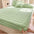 Plush Bubble Skin-Friendly Warm Fitted Sheet Mattress Cover