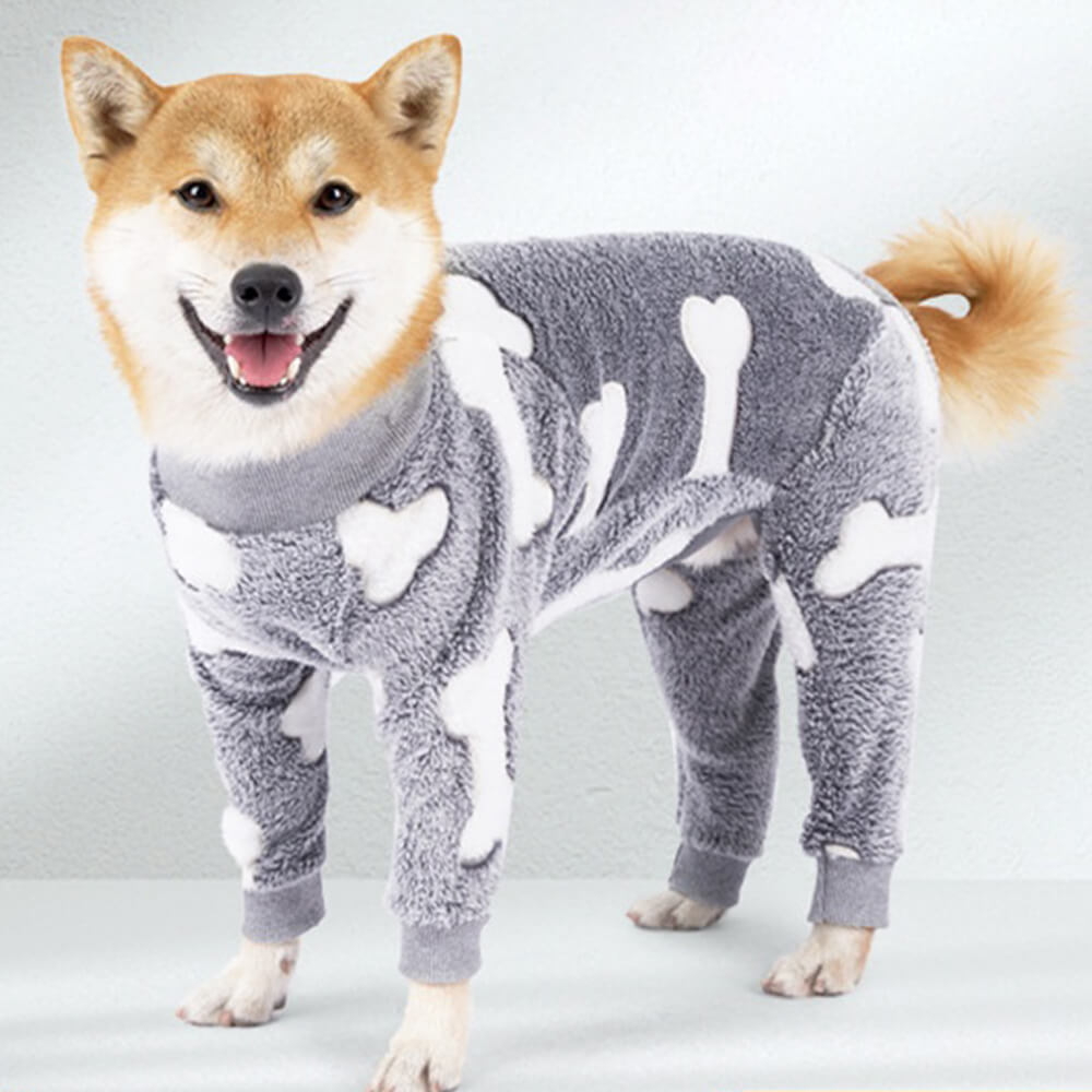 Pyjama doux et confortable pour chien Lune et étoiles – Parfait pour un confort tout au long de l'année.