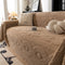 Bowknot Jacquard Plush Multifunctional Sofa Blanket Sofa Cover