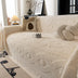 Bowknot Jacquard Plush Multifunctional Sofa Blanket Sofa Cover