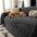 Bowknot Jacquard Plush Multifunctional Sofa Blanket Sofa Cover