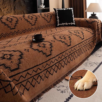 Chenille Retro Durable Scratch-resistant Sofa Protection Sofa Cover