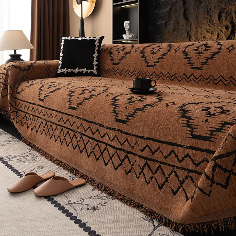 Chenille Retro Durable Scratch-resistant Sofa Protection Sofa Cover