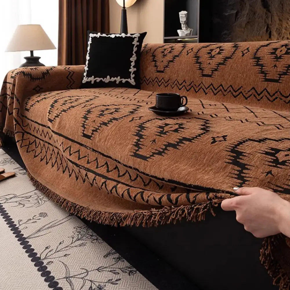 Chenille Retro Durable Scratch-resistant Sofa Protection Sofa Cover