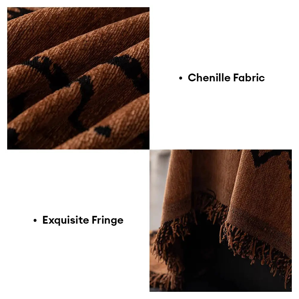 Chenille Retro Durable Scratch-resistant Sofa Protection Sofa Cover
