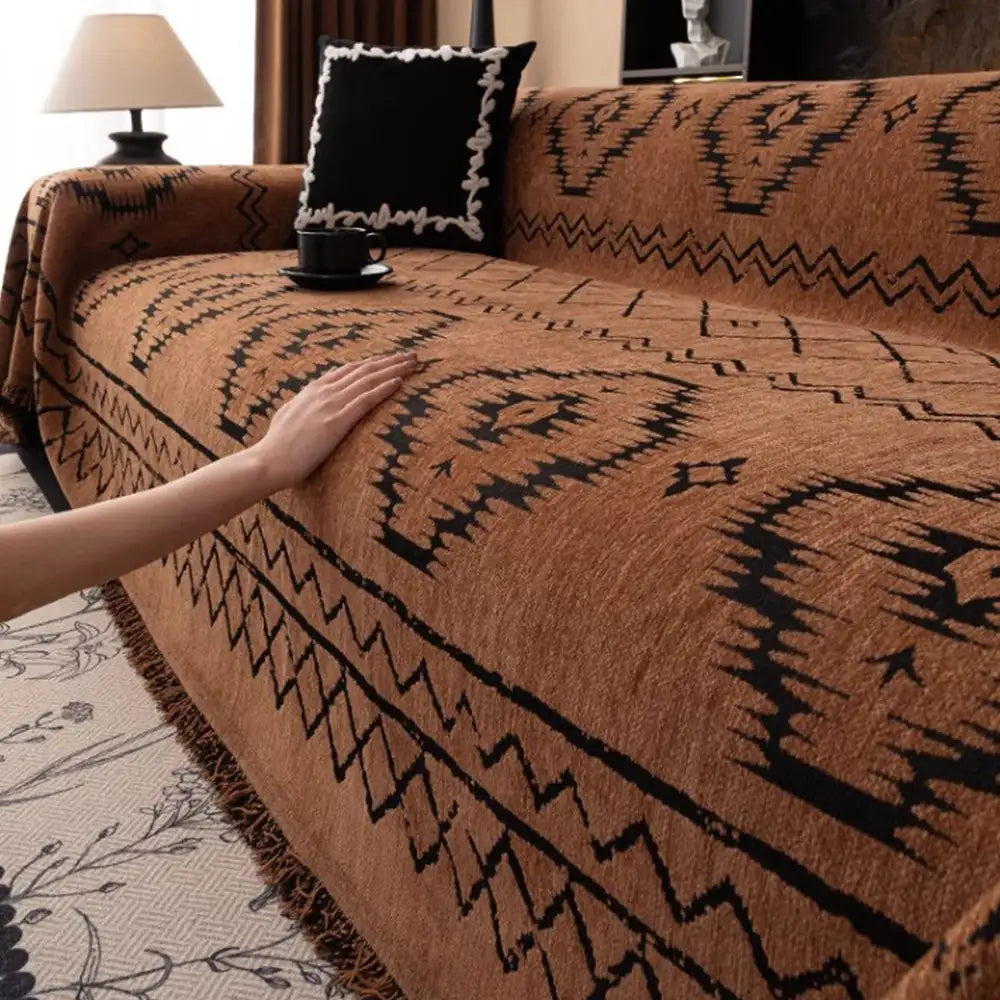 Chenille Retro Durable Scratch-resistant Sofa Protection Sofa Cover