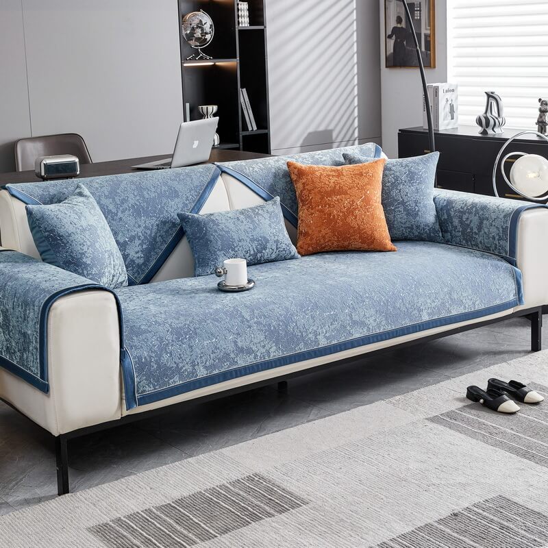 Chenille Wear-Resistant Anti-Scratch Sofa Anti-Slip Protection Sofa Cover