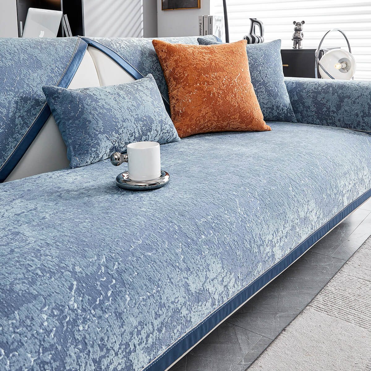 Chenille Wear-Resistant Anti-Scratch Sofa Anti-Slip Protection Sofa Cover