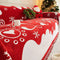 Christmas Decoration Chenille Wear-Resistant Sofa Blanket Sofa Cover