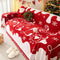 Christmas Decoration Chenille Wear-Resistant Sofa Blanket Couch Cover