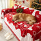 Christmas Decoration Chenille Wear-Resistant Sofa Blanket Sofa Cover