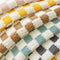 Classic Checkerboard Plush Comfortable Scratch-Resistant Non-Slip Sofa Cover