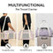 Classic Diamond Pattern Portable Large-Capacity Expandable Pet Carrier Bag