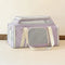 Classic Diamond Pattern Portable Large-Capacity Expandable Pet Carrier Bag