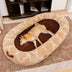 Classic Fluffy Super Large Donut Human Dog Bed - Cuddle Cradle