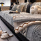 Classic Plaid Plush Scratch-Resistant Comfortable Non-Slip Sofa Cover