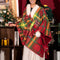 Classic Plaid Warmth Human & Dog Poncho - Festive Companions