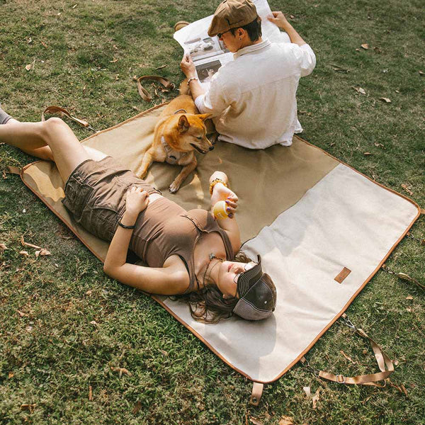 Classic Retro - Waterproof Camping & Car Dual-Use Back Seat Cover