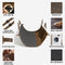 Classic Retro - Waterproof Camping & Car Dual-Use Back Seat Cover