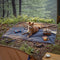 Classic Retro - Waterproof Camping & Car Dual-Use Back Seat Cover