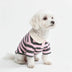 Classic Striped Polo Dog Shirts
