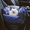 Lit rehausseur de siège d'auto matelassé pour chien Cloud Luxury