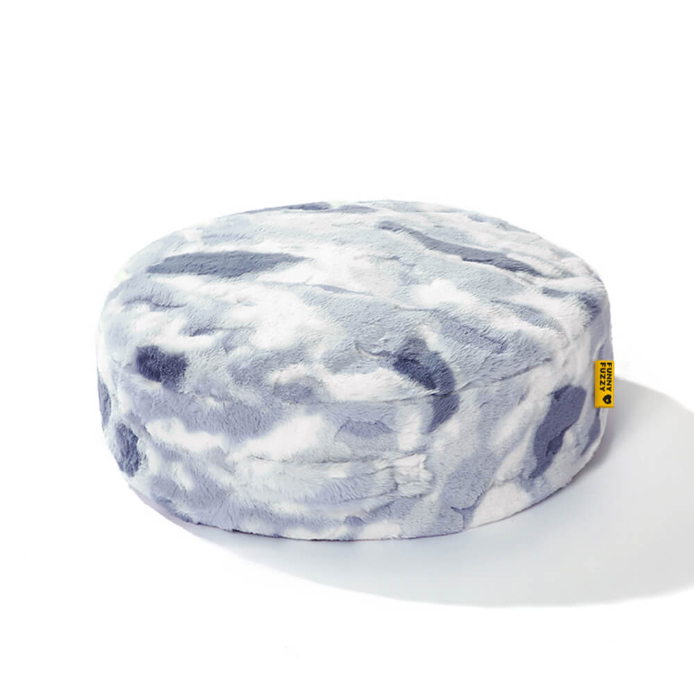Lits ronds pour chiens Cloudy Fluffy Calming Donuts