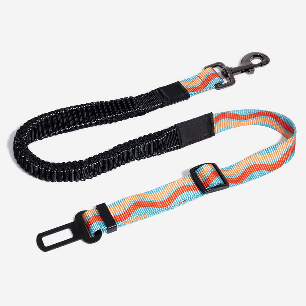 Colorful Buffer Adjustable Cool Dog Accessories Car Seat Belt - FUNNYFUZZY