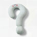 Cooling Ice Silk Question Mark Pillow