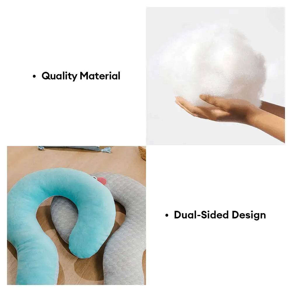 Cooling Ice Silk Question Mark Pillow