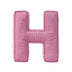 Corduroy Soft Hugging Letter Sofa Pillow