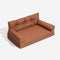 Luxe Faux Leather Foldable Orthopedic Large Dog Bed - Outdoor